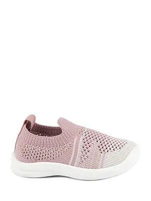 71489-20 Туфли из текстиля (розовый) 20-25 (12 пар)