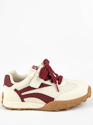 721201-1 Обувь для активного отдыха (бежевый-бордовый) 28-32 (5 пар)