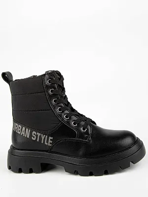 54586ук-1 Ботинки (черный) 35-39 (5 пар)