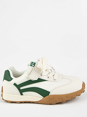 721201-2 Обувь для активного отдыха (бежевый-зелёный) 28-32 (5 пар)