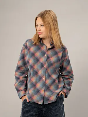 OJGCR05-N3 Рубашка(зеленый) 134-170(134/140/146/152/158/164/170)