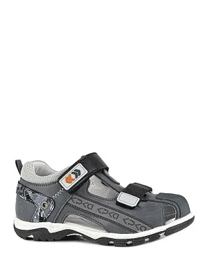 32829к-2 Туфли летние (серый) 26-30 (5 пар)