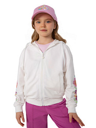 NKGCJ02-00 Толстовка(белый) 92-128(92/98/104/110/116/122/128)