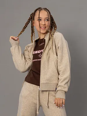 OJGCJ03-T1 Толстовка трикотажная(бежевый) 134-170(134/140/146/152/158/164/170)