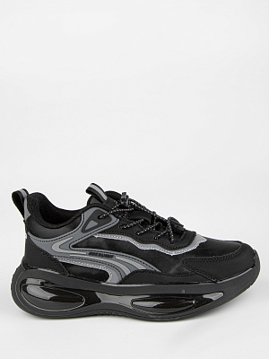 74833-10 Обувь для активного отдыха (черный-серый) 36-43 (8 пар)