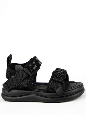 33925п-1 Туфли летние (черный) 28-32 (5 пар)