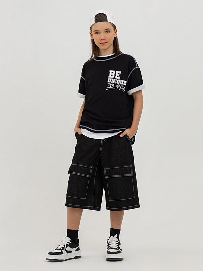 Шорты джинсовые артикул:PJBCH08-99-1