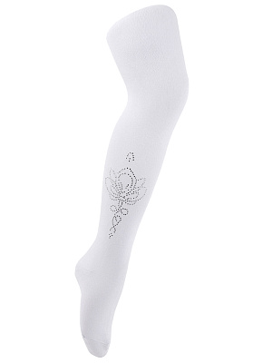 IKGAT06-00 Колготки 122-152 (110-116/122-128/134-140/146-152) белый