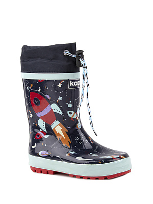 1438т-10 Сапоги резиновые (синий) 23-30 (10 пар)