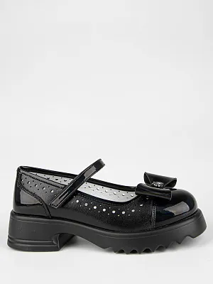 231063п-1 Туфли (черный) 33-37 (5 пар)