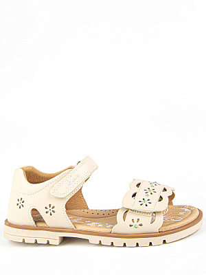 33614п-1 Туфли летние (бежевый) 31-35 (5 пар)