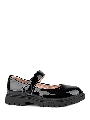 231120п-1 Туфли (черный лак) 31-35 (5 пар)