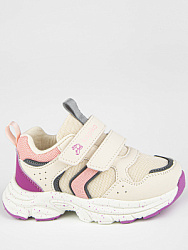 71555-2 Обувь для активного отдыха (бежевый-розовый) 22-26 (5 пар)