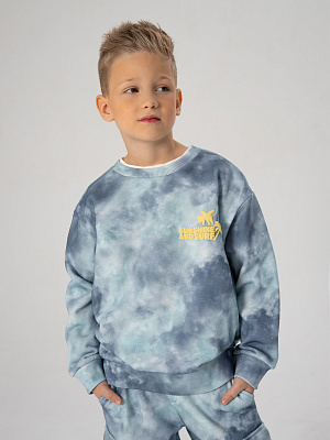 PKBCJ03-QW Толстовка(голубой) 92-128(92/98/104/110/116/122/128)