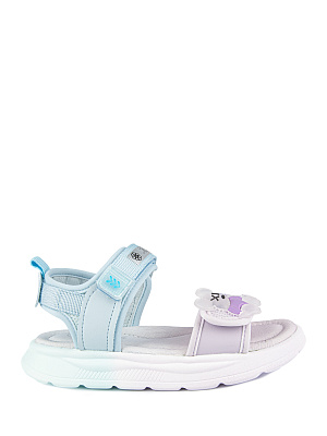 32915п-3 Туфли летние (голубой-сиреневый) 26-33 (8 пар)