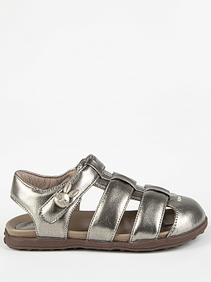 32996п-2 Туфли летние (серебряный) 28-32 (5 пар)