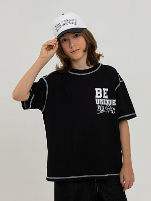 PJBCT20-99 Футболка(черный) 134-170(134/140/146/152/158/164/170)