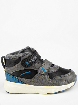 71548у-1 Ботинки (серый-черный) 21-25 (5 пар)