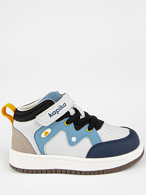 71582-2 Обувь для активного отдыха (бежевый-синий) 23-27 (5 пар)