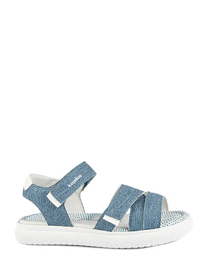 33911п-2 Туфли летние (голубой) 33-37 (5 пар)