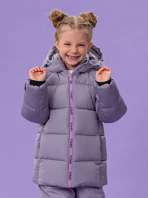 OKGCK15-91 Куртка зимняя(серый) 92-128(92/98/104/110/116/122/128)