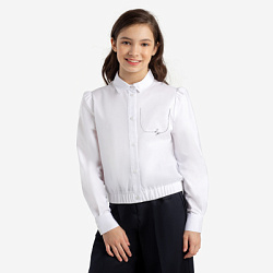 MJGCR05-00 Рубашка(белый) 134-164(134/140/146/152/158/164)
