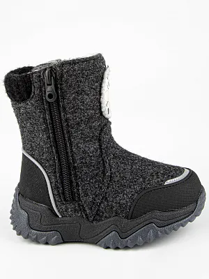 00216-1 Сапоги (черный) 23-27 (5 пар)