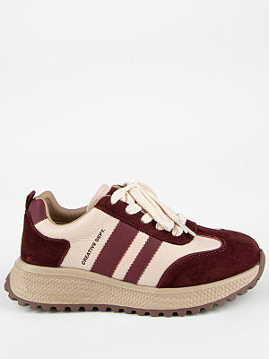 241021-2 Полуботинки (бежевый-красный) 36-40 (5 пар)