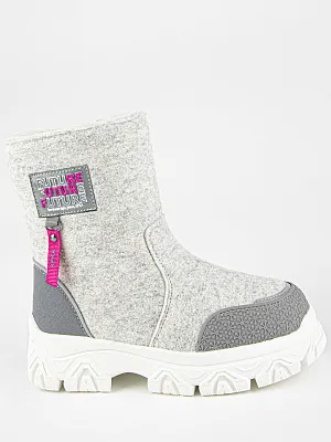 00225-1 Сапоги (светло-серый) 31-36 (6 пар)