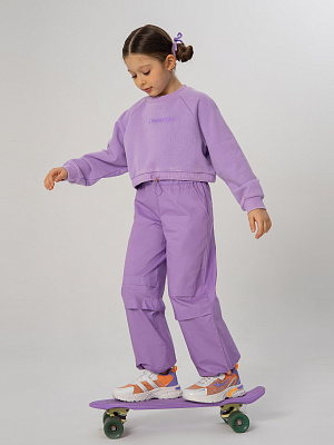 PKGCJ04-V1 Свитшот(сиреневый) 92-128(92/98/104/110/116/122/128)